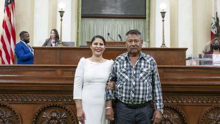 Father on Assembly Floor