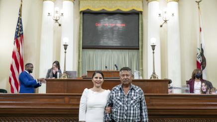 Father on Assembly Floor