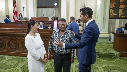 Father on Assembly Floor