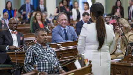 Father on Assembly Floor