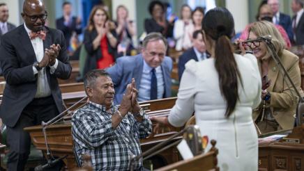 Father on Assembly Floor