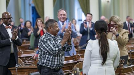 Father on Assembly Floor