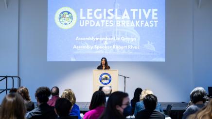 Asm. Ortega's Legislative Updates Breakfast with Speaker Rivas