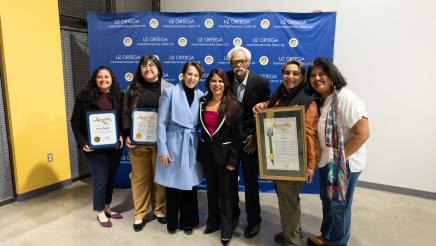 Asm. Ortega with attendees from her event