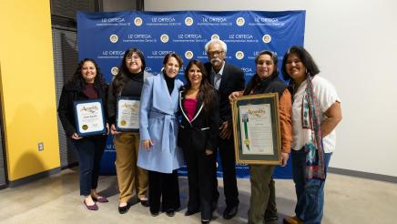 Asm. Ortega with attendees from her event