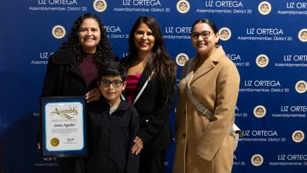 Asm. Ortega with attendees from her event