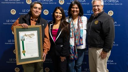 Asm. Ortega with attendees from her event