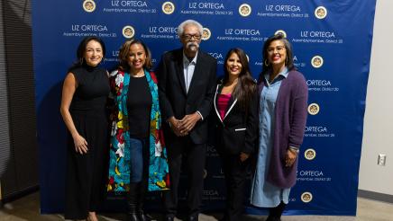 Asm. Ortega with attendees from her event