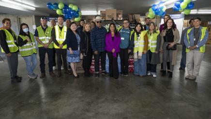 Asm. Ortega and Event Sponsors Photo