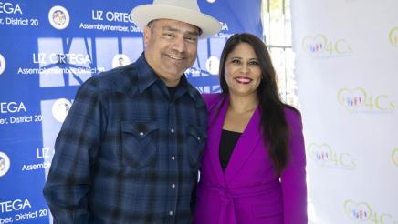 Asm. Ortega and Mark Salinas-Hayward Mayor Photo
