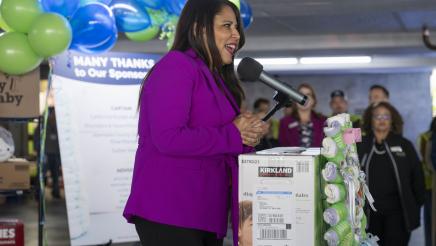 Asm. Ortega remarks at Diaper Drive event