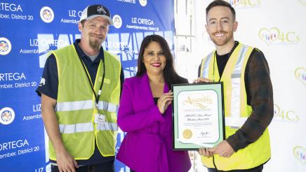 Asm. Ortega SMART Local 304 Certificate