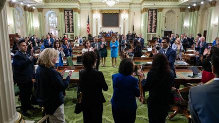 Assembly Celebrates Dolores Huerta 95th Birthday in session