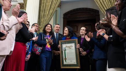 Assembly Celebrates Dolores Huerta 95th Birthday in session