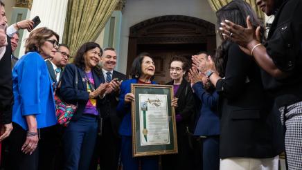 Assembly Celebrates Dolores Huerta 95th Birthday in session