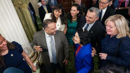 Assembly Celebrates Dolores Huerta 95th Birthday in session